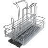 Undersink  Organizer Cabinet Cleaning Holder PullOut  Removable WireMetal Basket