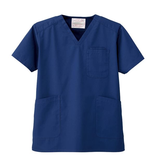 Nursery Nurse Scrubs, Medical, Nursing, White Coat, Women's, Men's - royalblue