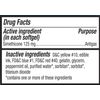 Equate Extra Strength Gas Relief 125 mg 72 Softgels (Twin Pack)