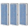 3 Pack H13 True HEPA Air Purifier Filter Replacement For Membrane Solutions MS18