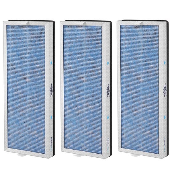 3 Pack H13 True HEPA Air Purifier Filter Replacement For Membrane Solutions MS18