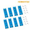 POWERTEC 3 inch T-Track Intersection Kit 6 Sets, for Universal T-Track 71704-P3