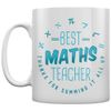 Grindstore The Best Maths Teacher Mug White