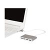 Port Designs 4 Ports 2.0 USB Hub, Silver