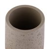 Axentia Concrete Toothbrush Holder, Grey, Rose Gold