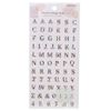 [Sticker Sheet] WORD COLLAGE SEAL/Flower Alphabet