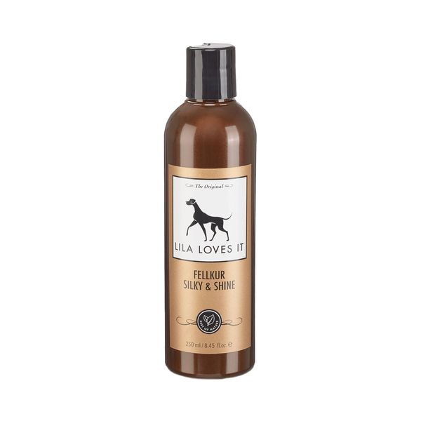 LILA LOVES IT Intense Silky & Shine, Genuine Product, Compatible with All Breeds, Dog Conditioner, 8.5 fl oz (250 ml)