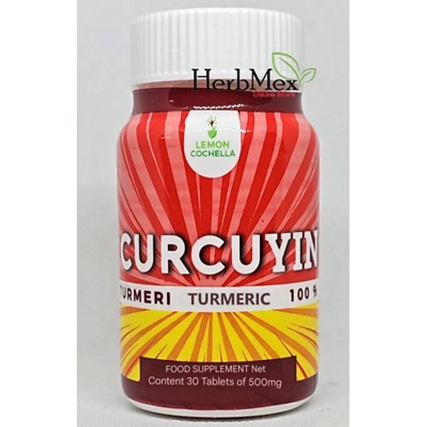 Curcuyin turmeric lemon cochella curcullin curcuma tablets
