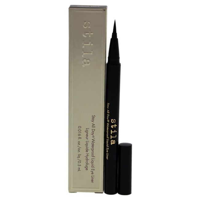 Stila Stay All Day Waterproof Liquid Eye Liner, Original, Intense Black - 0.016 Oz