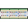 24-Port Cat6 Patch Panel, 1U