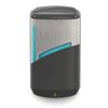 EXCELON CB6 TOUCH-FREE FOAM SOAP DISPENSER, 1200ml - BLACK/BRUSHED METALLIC
