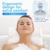 Bath Pillow (Extra Comfort), Bath Pillows for Tub Neck and Back Support, Bathtub Pillows for Head and Neck, Bathtub Pillow, Bath Accessories for Tub Women, Hot Tub Accessories for Adults, Tub Pillow