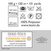 LEAMI Chenille Soft Plain (100g/120m) 159 Turmeric