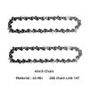 2-Pack Saw Chains for 4-Inch Chainsaw - 37 Drive Links – Low-Kickback Chain