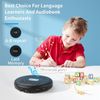 Portable CD Player with Dual Stereo Speakers, Rechargeable CD Player for Car ...