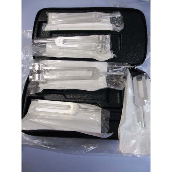 Integra Miltex 19-120 Tuning Forks Set of 5: C-128, C-256, C-512, C-1024, C-2048