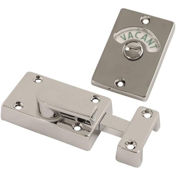 Frelan Hardware Polished Chrome Bathroom Indicator Door Bolt JV2662PC