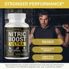 Nitric Boost Ulta Supplement – Energy, Pump & Circulation Booster – 6 Bottles