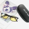 2-Pack JACKSON PERRY Black Hard Eyeglasses Case - Clamshell Style, Durable