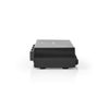 Ex-Pro 4 Way Speaker Switcher Selector Box with Terminal Screw Clamp Connectors 200W Switchable, Black
