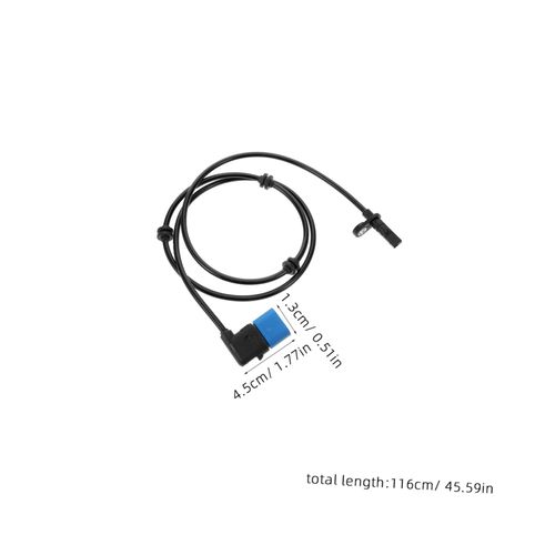 PACKOVE Abs Wheel Speed Sensor Front Rear Vehicle Wheel Speed Sensor for Improved Driving Safety Easy to Install Compatible with Mercedes-
