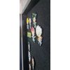 Pin Ribbon Medal Display Case Button Badge Shell Lapel Black Holder Cabinet