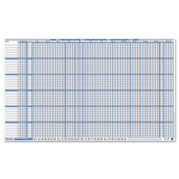 2026 Super-Size Holiday Planner Personal Planner for 72 Employees