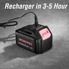 WORKPRO Replacement Charger Cord for WORKPRO Pink Cordless 20V Lithium-ion Drill Driver (W004532A)