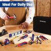WORKPRO Home Tool Kit 100 Piece Kitchen Drawer Household Easy Carrying Pouch
