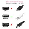 Zosvoses Micro USB Charging Cable Compatible with Simplehuman Mirror 5" 8" Round Lighted Makeup Mirror (6.6ft)