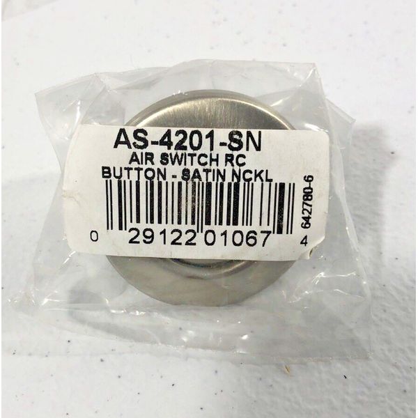 Moen AS-4201-SN Disposal Air Switch Remote Control Button Satin Nickel