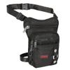 Larswon Waterproof Thigh Pack Leg Pouch Bag Panel Motorcycle Bag Black