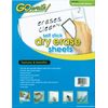 GoWrite! PACASB8511 Self-Adhesive Dry Erase Sheets, White, 8-1/2" x 11", 30 Sheets