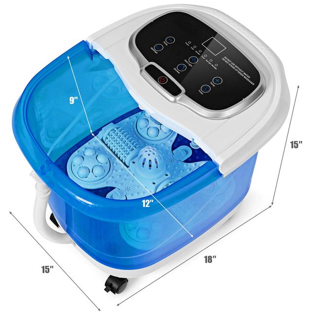 Giantex Foot Spa Bath Massager, Foot Therapy Machine w/PTC Heating