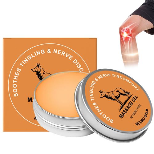 50 g Therawolf Neuro Balm, Therawolf Nerve Relief Balm, Joint Care Soothing Cream, Body Cooling Soothing Ointment, Herbal Cooling Ointment, Daily Joint & Muscle Care, for Daily Relaxed and Comfortable
