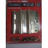 3 Pack NEW Everbilt 3 1/2" Bright Brass Finish Security Lock Door Hinge 807737