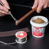 Oatey 29025 Safe-Flo Wire Solder, 1 Lb Bulk, Solid, Gray, Silver