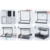 2pcs Under Sink Pull-out Drawer Storage Shelf Organizer kitchen bathroom Cabinet