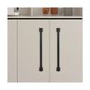 10 Pack 12-3/5 inch Matte Black Kitchen Cabinet Handles Cabinet Pulls Black D...