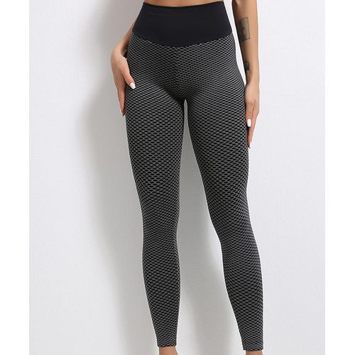 Merlvida Sports Leggings Women's High Waist, Anti Cellulite Push Up Leggings Opaque with Abdominal Control - Soft Elastic Yoga Trousers Sports Trousers Women, Slim Sports Leggings Boom Booty Leggings