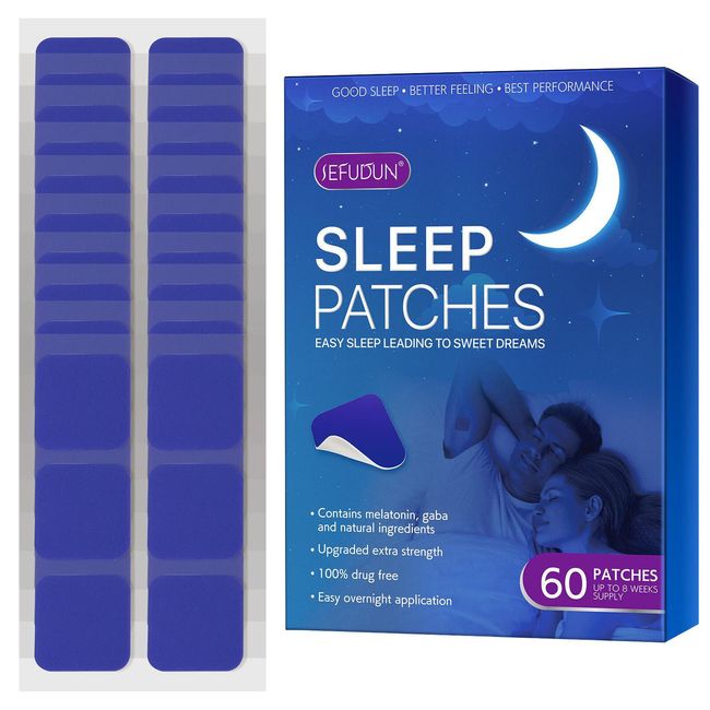 60 Pcs Sleep Aid Patch For Adults Natural Herbal Improve Insomnia