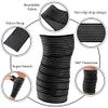 4 Pcs Elastic Knee Wrap Compression Band Knee Brace Support for Legs