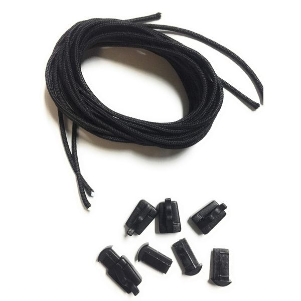 Hyperlite Replacement Wakeboard Binding Laces - 4 Piece - Black