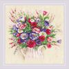 Riolis Cross Stitch Set, Multicoloured, 25 x 25 cm