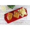 Calypso Basics by Reston Lloyd Melamine Tidbit Tray, Red,6600