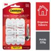 Command Mini Hooks, Value Pack - Pack of 18 Hooks and 24 Adhesive Strips, White - Damage Free Hanging