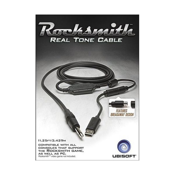 ROCKSMITH REAL TONE CABLE (WORKS WITH PS3 & XB3) [video game]