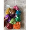 heidifeathers® Drop Spindle Hand Spinning Kit (Bright Merino Wool)