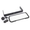 BMRC7B | Flip-up Fully Enclosed Black Marine Stereo Splash Guard