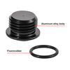 EVIL ENERGY 3AN Male Hex Head Socket ORB Port Plug with AN3 O Ring 1PC